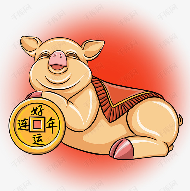 2019年招财福猪2