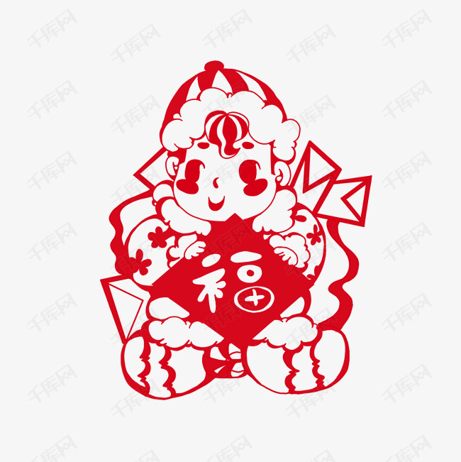剪纸风                                        大团圆