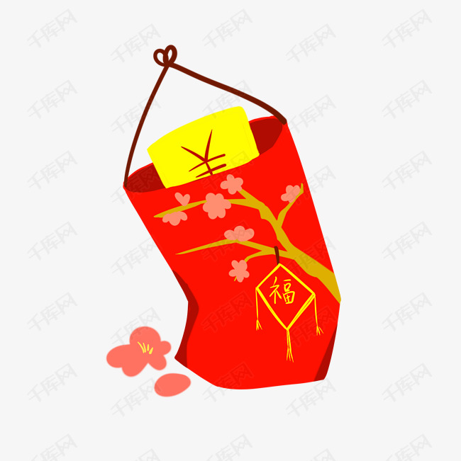 红包金币压岁钱喜庆
