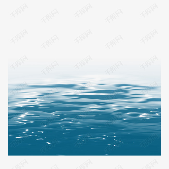 水面动感水波纹波浪水纹海面波浪