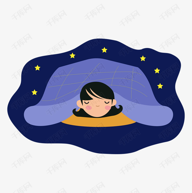 卡通世界睡眠日人物插画设计素材图片免费下载_高清