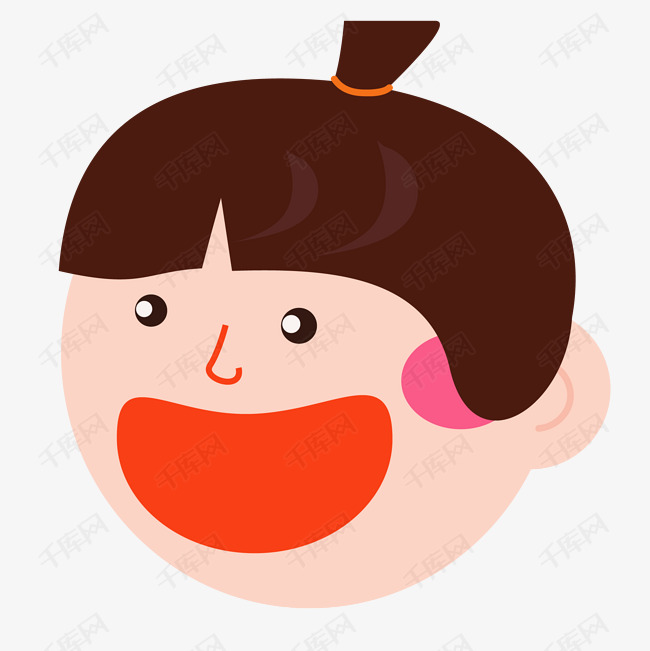 可爱的小孩子头像免抠图素材图片免费下载_高清psd_千