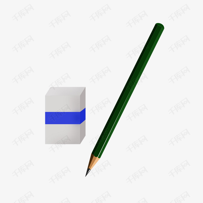 绘画工具铅笔橡皮素材图片免费下载_高清psd_千库网
