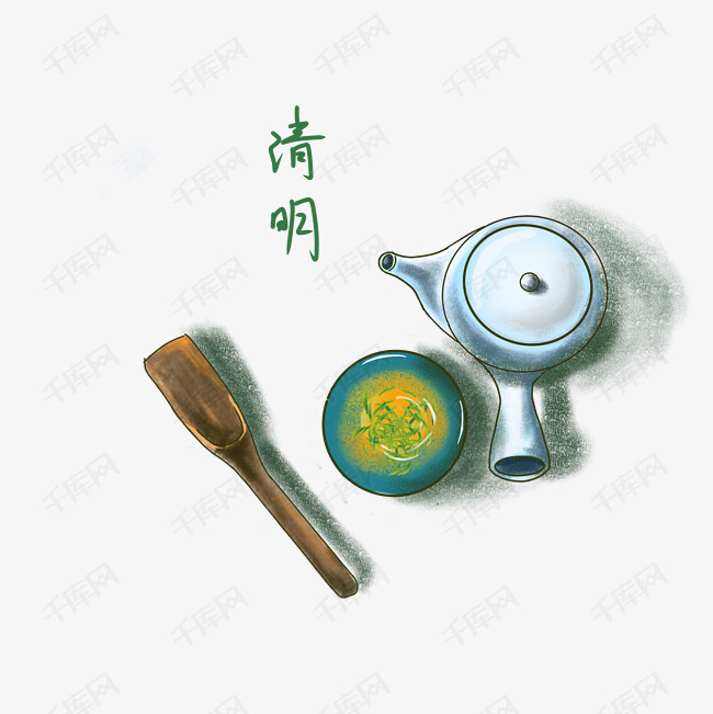 二十四节气清明茶明前龙井农历
