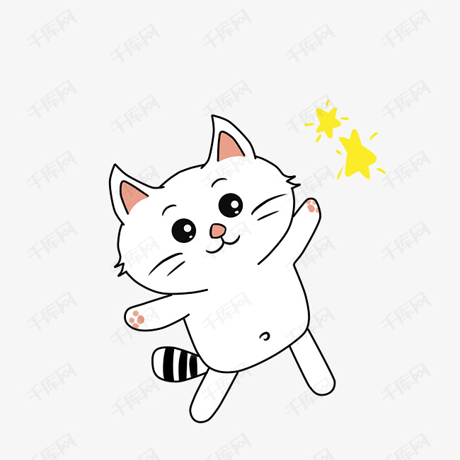 卡通动物可爱猫咪