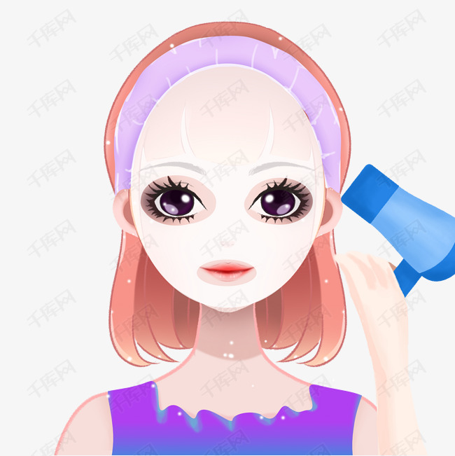 美妆美女美发头像