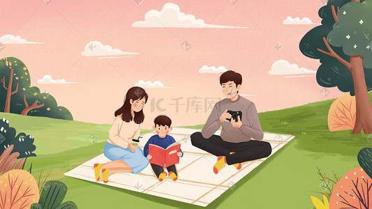 孩子拍照插画-孩子拍照配图-千库网