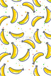 MBE风格香蕉水果背景