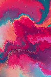 抽象曲线几何线条插画图片_唯美玫瑰紫抽象炸裂肌理质感背景