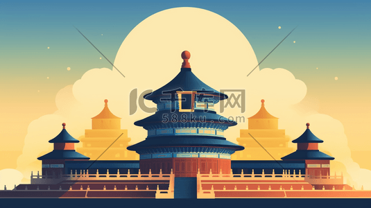 中国北京天坛天地坛
