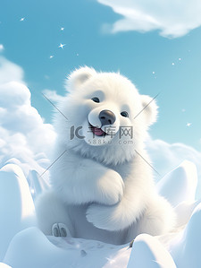 可爱的北极熊儿童绘本14