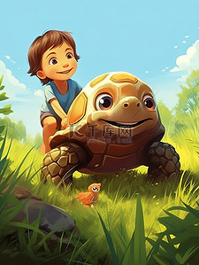 一只可爱的小乌龟儿童绘本11