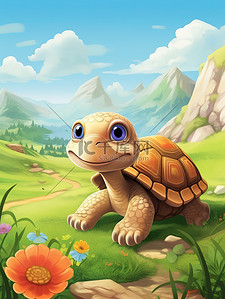 一只可爱的小乌龟儿童绘本16
