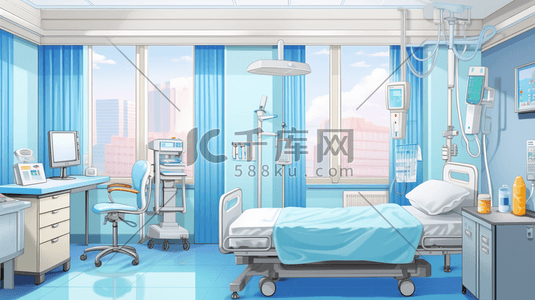 医院病房动漫效果插图12
