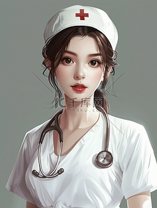 医疗护士插画图片_护士人物形象