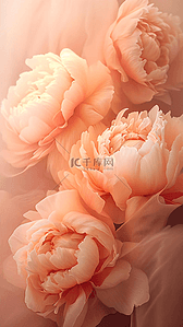 v插画图片_粉桃色王子花元素素材