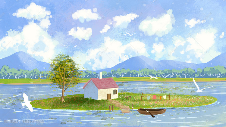治愈系风景花花草草小清新