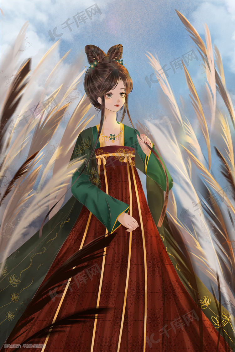 古风中国风汉服美女
