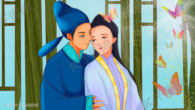 民间传奇故事梁山伯与祝英台