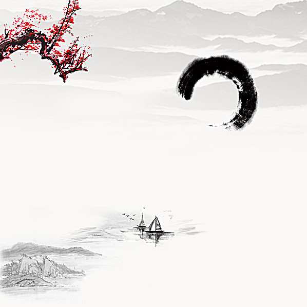 淘宝茶叶中国风背景