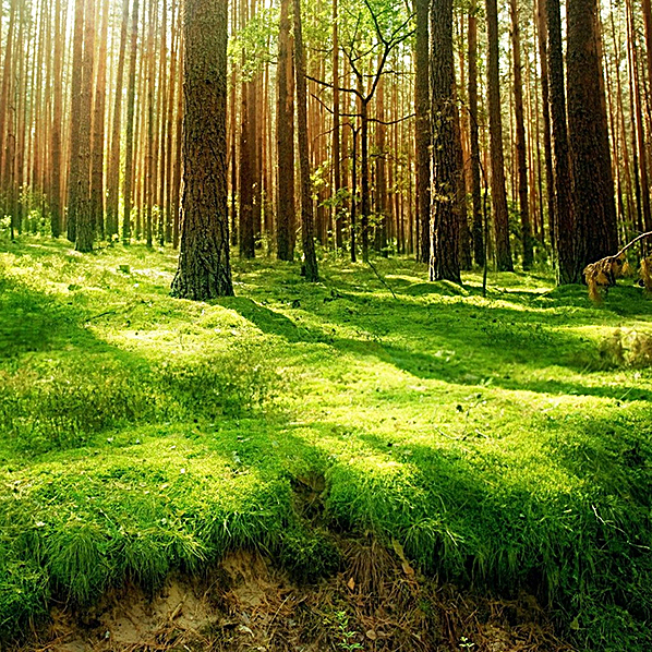 绿色自然 清新淡雅 文艺 简约 风景