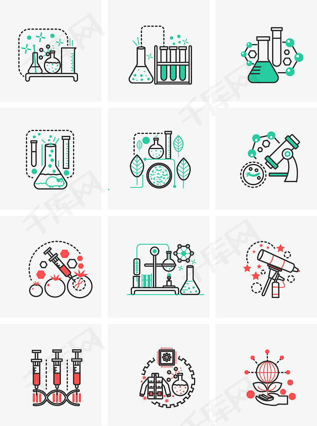 显微镜化学实验打针医疗设备科学