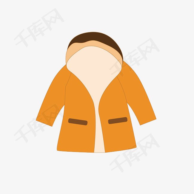 连帽外套造型元素连帽外套造型外套衣服衣服图案衣服造型卡通衣服