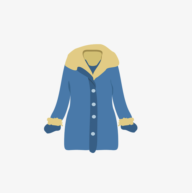卡通棉服矢量图下载