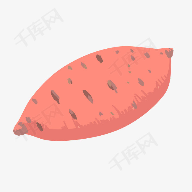 红薯矢量插画png