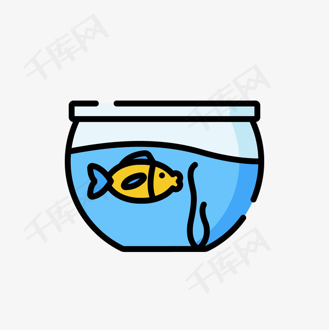 mbe风格卡通鱼缸