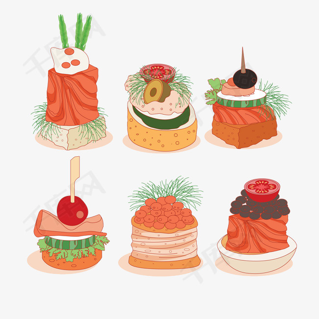 西班牙美食小吃tapas