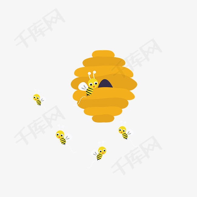 蜂巢                                            蜜蜂窝