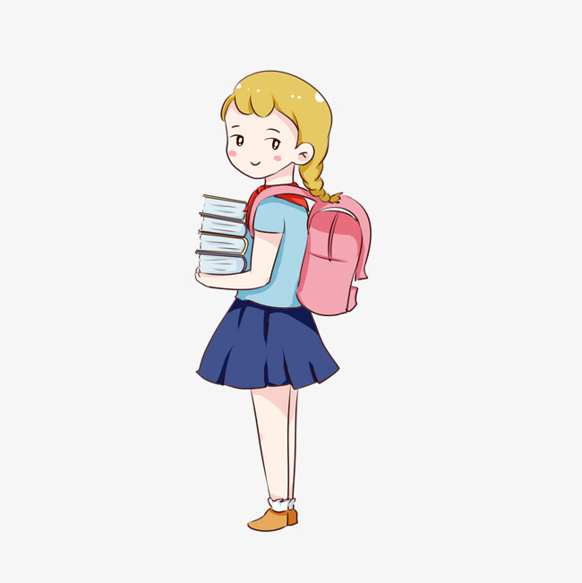 抱着书竖大拇指的男孩的素材免抠抱着书的人卡通人物人物男士男孩男生