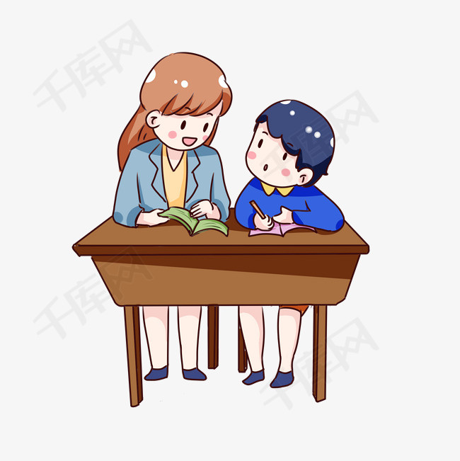 手绘卡通教师节辅导学生手绘卡通教师节辅导学生教师节课外辅导小学生