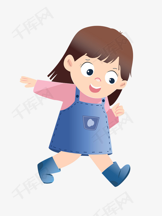 牛仔裙                                        蹦蹦跳跳