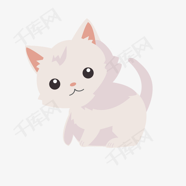 卡通插画猫咪可爱动物
