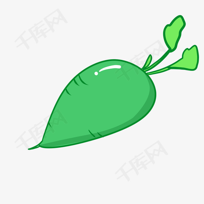 营养健康又美味的青萝卜