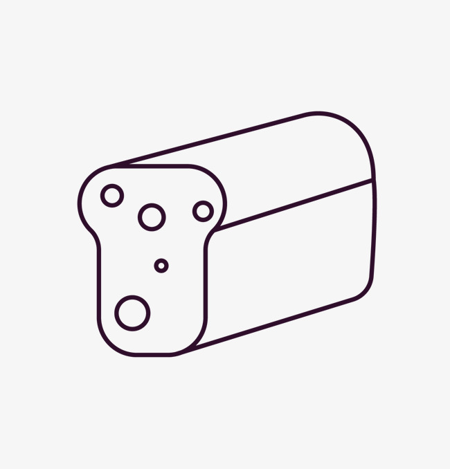 黑米夹心乳酪手撕紫薯面包营养早餐