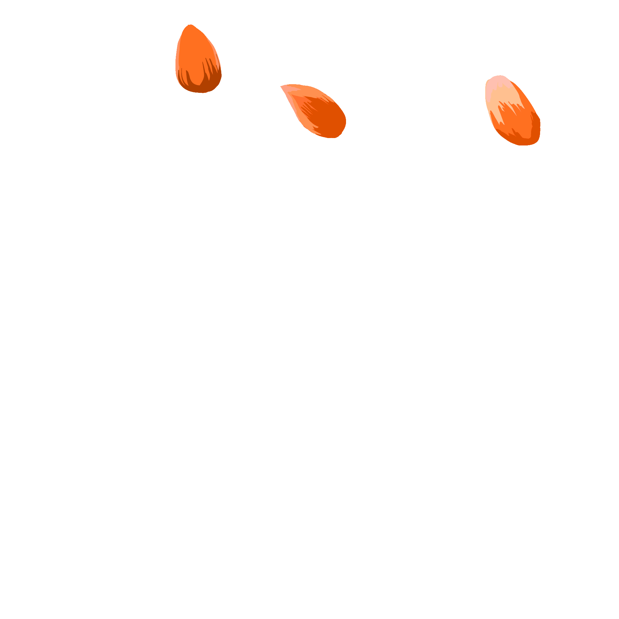 橙色花瓣飘落gif动图素材图片免费下载_高清psd_千库
