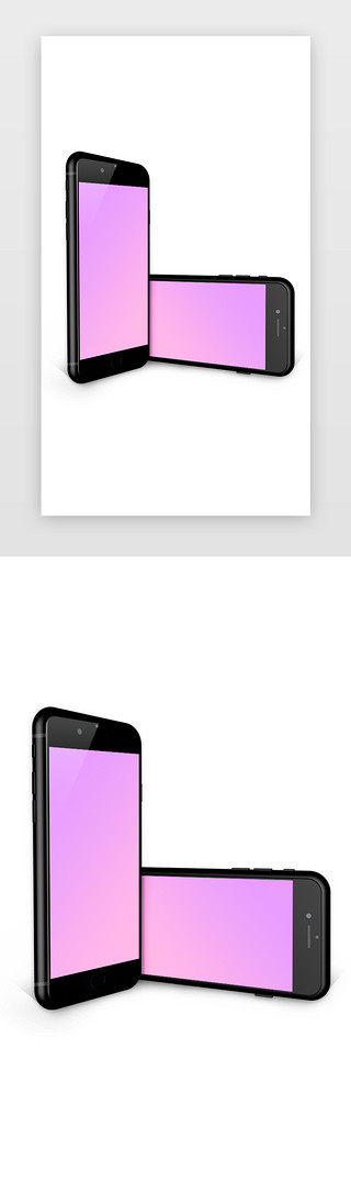 iphone678手机样机模板建模