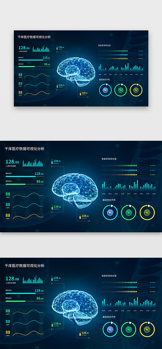 智慧医疗数据后台数据可视化