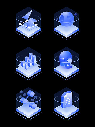 3-手册UI设计素材_3D立体图标图标 icon3D立体