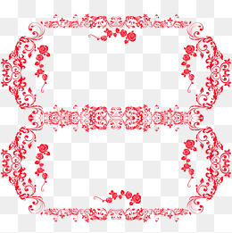 简约创意手绘风花边标签元素