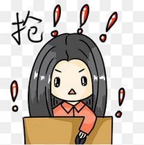 小男孩动感光波表情包卡通配图模板下载