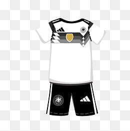 世界杯德国队队徽插画免抠图像