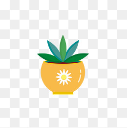 可爱小清新卡通的植物
