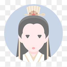 手绘卡通古风古装系列花无缺