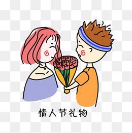 甜蜜情侣日常互动表情包