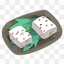重阳节重阳糕卡通
