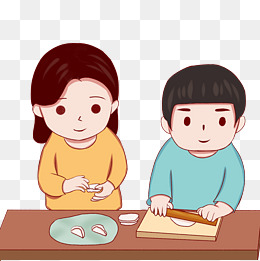 立冬卡通表情包饺子